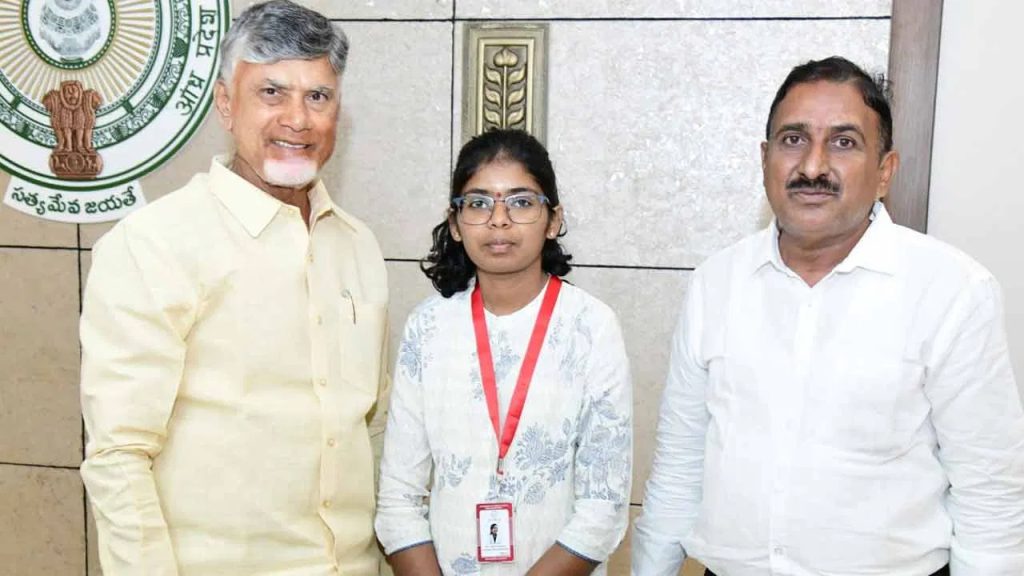 అమరావతి బ్రాండ్ అంబాసిడర్ గా వైద్య విద్యార్ధిని అంబుల వైష్ణవి… ఎందుకు ఇచ్చారో తెలుసా?