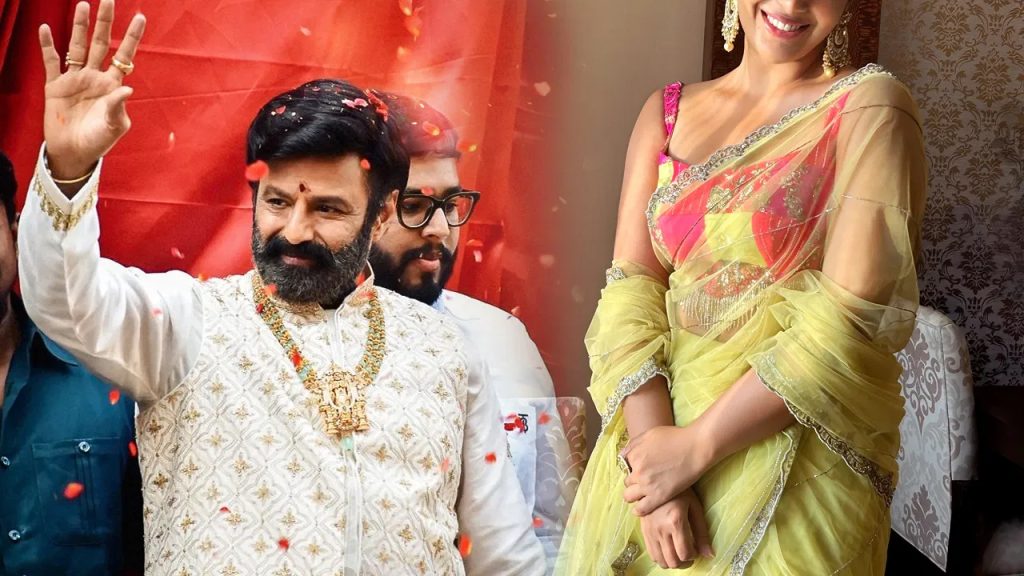 బాలకృష్ణ కాళ్లు మొక్కిన స్టార్ హీరోయిన్.. మా బాలయ్య బంగారం అంటున్న నెటిజన్స్