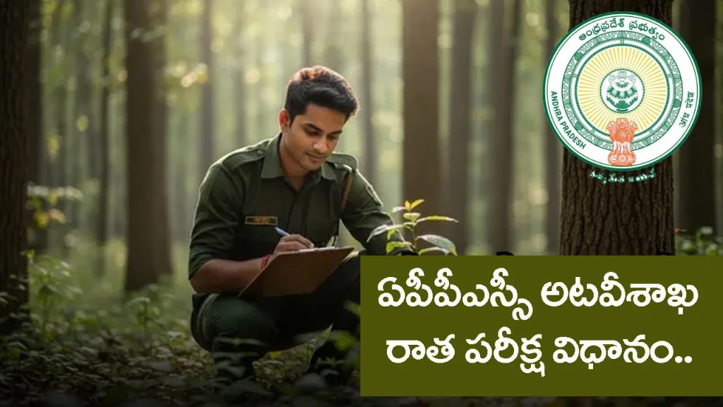 ఏపీపీఎస్సీ అటవీ శాఖ కొలువులకు సిద్ధమవుతున్నారా? రాత పరీక్ష విధానం ఇదే..
