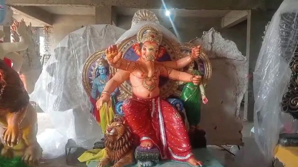 ఎవర్రా మీరంతా..! గణపయ్యతోనే గేమ్సా.. వీడియో చూస్తే కళ్లు తేలేస్తారు..