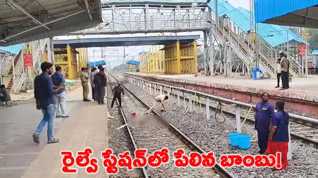 రైల్వే స్టేషన్‌లో పేలిన బాంబు.. స్పాట్‌లో కుక్క మృతి.. తప్పిన భారీ ప్రమాదం!