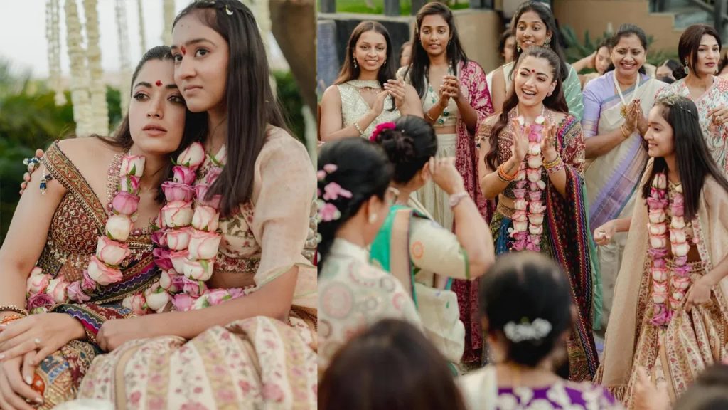 పెళ్లి కొడుకు, పెళ్లి కూతురిగా విజయ్ రష్మిక.. ఫోటోస్ షేర్ చేసిన విరోష్ జంట.. ఎంత ముద్దుగా ఉన్నారో..