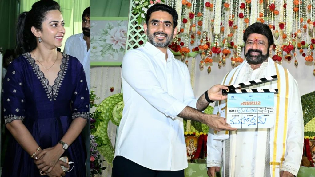 మావయ్య సినిమాకి అల్లుడి క్లాప్.. అమరావతిలో బాలయ్య కొత్త సినిమా ప్రారంభం.. వీడియో